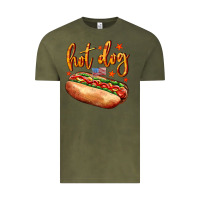 Vintage Olive hot dog Vintage Tee - AdoDesignShop