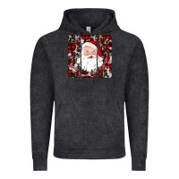 Vintage Black santa christmas coaster Vintage Hoodie - JahusDesignShop