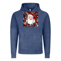 Vintage Denim santa christmas coaster Vintage Hoodie - JahusDesignShop