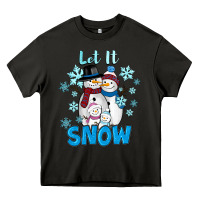 Asphalt let it snow Heavy Core Tee - RanaPortraitStore