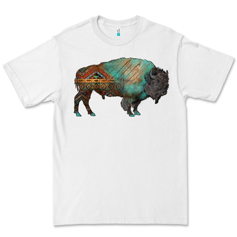 Aztec Bison Premium Tee by RanaPortraitStore | Teevron