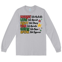 Moon Dust black history malia Long Sleeve Tee - MaliasSmallBusiness