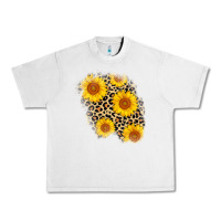 Lunar Rock leopard sunflower patch Urban Heavy Tee - AdoDesignShop