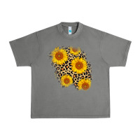 Tornado leopard sunflower patch Urban Heavy Tee - AdoDesignShop