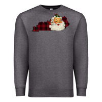 Charcoal Heather Kentucky Santa Ho Ho Premium Sweatshirt - Bettercallsaul