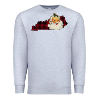 Heather Grey Kentucky Santa Ho Ho Premium Sweatshirt - Bettercallsaul