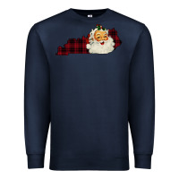 Navy Kentucky Santa Ho Ho Premium Sweatshirt - Bettercallsaul
