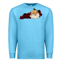 Ocean Blue Kentucky Santa Ho Ho Premium Sweatshirt - Bettercallsaul