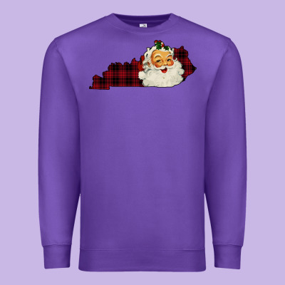 Kentucky Santa Ho Ho Premium Sweatshirt Designed By Bettercallsaul