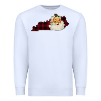 White Kentucky Santa Ho Ho Premium Sweatshirt - Bettercallsaul