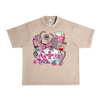 French Oak nurse cancer Urban Heavy Tee - AdoDesignShop