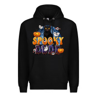 Black Spooky Dude Premium Hoodie - texasbilliewilder