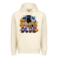 Sandshell Spooky Dude Premium Hoodie - texasbilliewilder