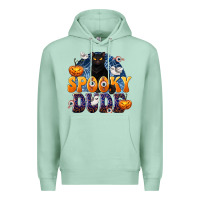 Seafoam Spooky Dude Premium Hoodie - texasbilliewilder