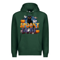 Sports Green Spooky Dude Premium Hoodie - texasbilliewilder