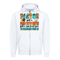White Pastor not a miracle worker Zipper Hoodie - MaliasSmallBusiness