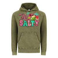 Vintage Olive be salty summer Vintage Hoodie - Jasminsmagicworld