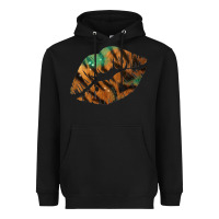 Black Tiger Lips Heavyweight Hoodie - Bettercallsaul