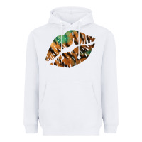 White Tiger Lips Heavyweight Hoodie - Bettercallsaul