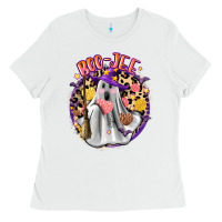 White boo jee conchas Ladies Tee - Zillion Design Studio