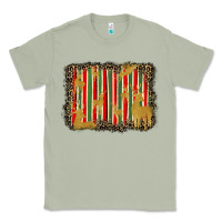 Matcha christmas reindeers leopard background Classic Tee - BarkalooDesign
