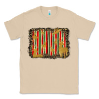 Mushroom christmas reindeers leopard background Classic Tee - BarkalooDesign