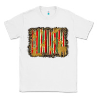 White christmas reindeers leopard background Classic Tee - BarkalooDesign