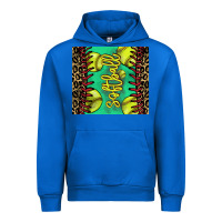 Cobalt Softball leopard tumbler Urban Hoodie - HowdyJamesFarm