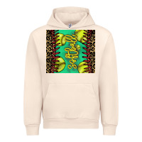 Sandshell Softball leopard tumbler Urban Hoodie - HowdyJamesFarm