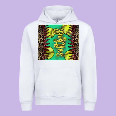 Softball Leopard Tumbler Urban Hoodie Designed By Howdyjamesfarm