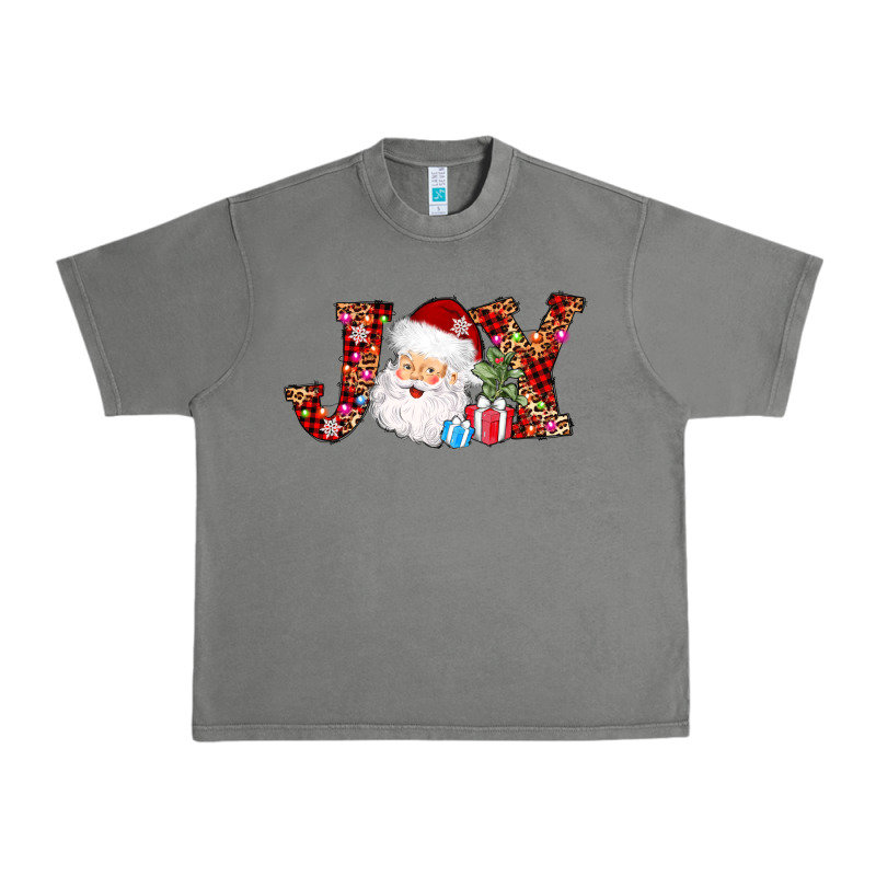 Joy Christmas Santa Urban Heavy Tee by AdoDesignShop | Teevron