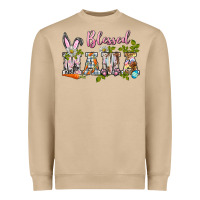 Mushroom blessed mama easter Heavyweight Sweatshirt - BarkalooDesign