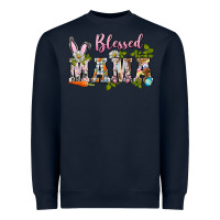 Navy blessed mama easter Heavyweight Sweatshirt - BarkalooDesign