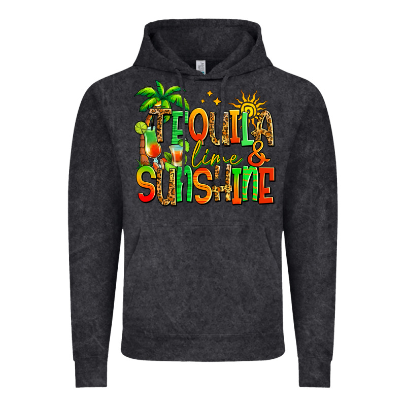 Tequila Lime And Sunshine Summer Vintage Hoodie by Jasminsmagicworld | Teevron