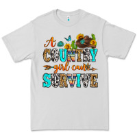 Dove Grey a country girl can survive Premium Tee - Zillion Design Studio