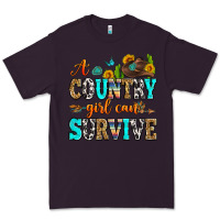 Plum a country girl can survive Premium Tee - Zillion Design Studio