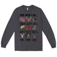 Smoke god says i am hunting Long Sleeve Tee - MaliasSmallBusiness