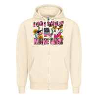 Sandshell i can totally make that Zipper Hoodie - MaliasSmallBusiness
