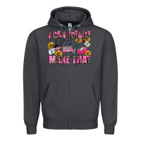 Smoke i can totally make that Zipper Hoodie - MaliasSmallBusiness