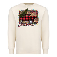 Sandshell Merry Christmas Truck Premium Sweatshirt - Bettercallsaul