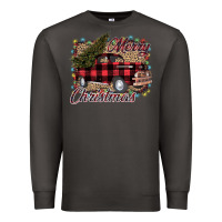 Smoke Merry Christmas Truck Premium Sweatshirt - Bettercallsaul