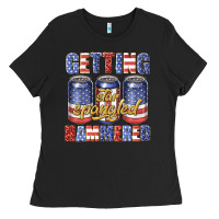Getting Star Spangled Hammared Ladies Tee | Teevron