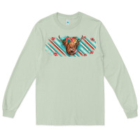 Matcha cow floral Long Sleeve Tee - JahusDesignShop