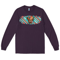 Plum cow floral Long Sleeve Tee - JahusDesignShop
