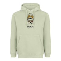 Matcha Glitter Patterned Leopard Mom Skull Heavyweight Hoodie - Bettercallsaul