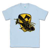 Dusty Blue 1st cavalry division chopper helicopter air cav Classic Tee - Jasminsmagicworld
