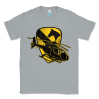 Heather Grey 1st cavalry division chopper helicopter air cav Classic Tee - Jasminsmagicworld