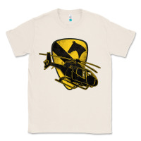 Natural 1st cavalry division chopper helicopter air cav Classic Tee - Jasminsmagicworld