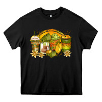 Black frog coffee cups Heavy Core Tee - Zillion Design Studio