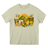 Mossy frog coffee cups Heavy Core Tee - Zillion Design Studio